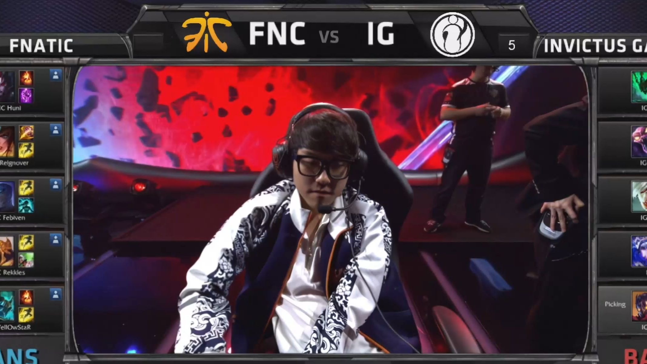 IG碾压FNC，Caps开启传奇时刻淘汰赛2:0（首尔）