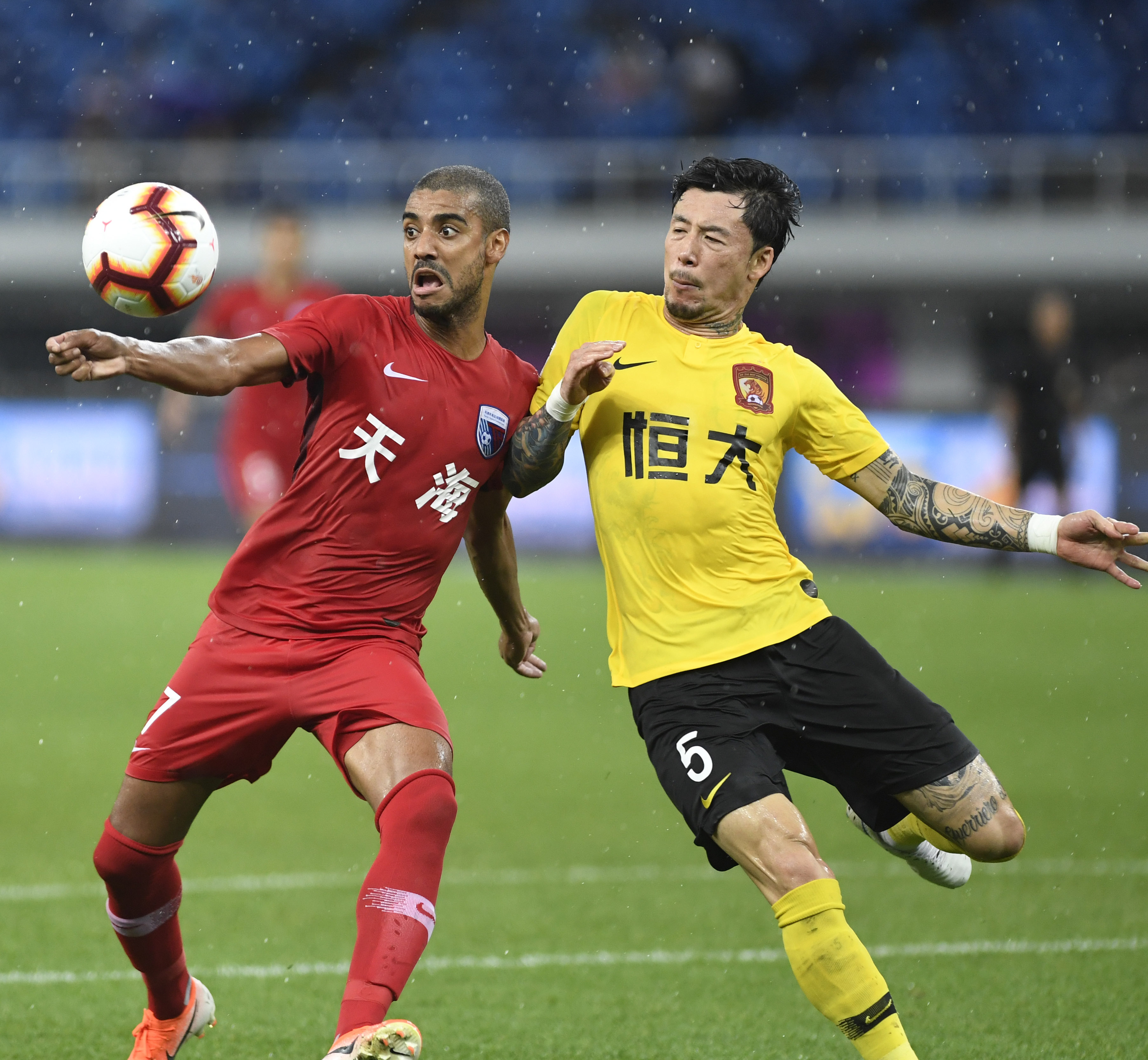 天海客场遭遇逆转，负于河北华夏幸福